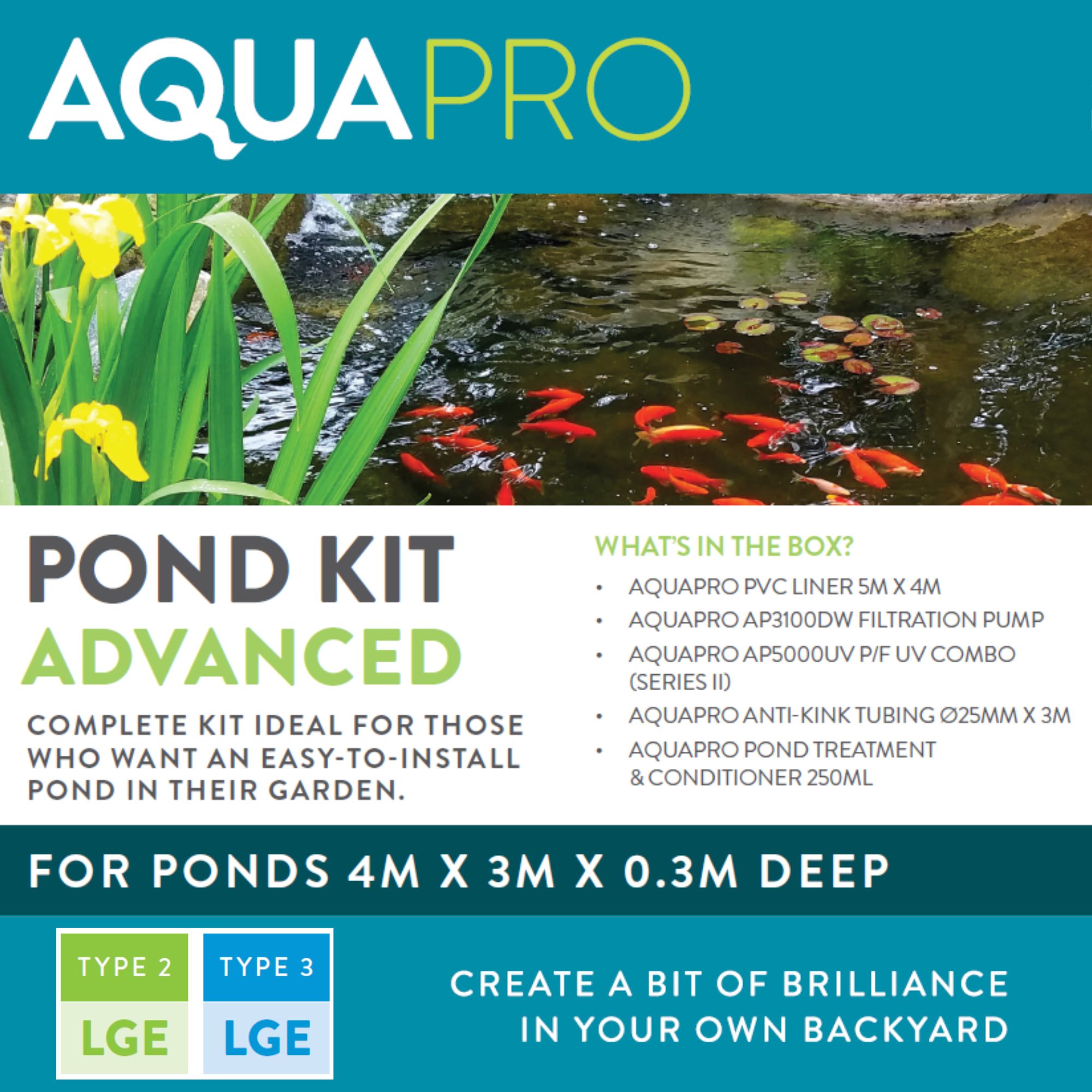 Submersible Pond Pump - Garden Ponds | AquaPro